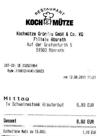 fvrs H�ffner Kochm�tze Restaurant